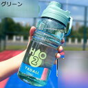 ウォーターボトル 2600ml 1500ml キャリーハンドル付き 茶漉し 大型 1.8リットル 水筒 直飲み 透明カップ プラスチック 水分補給 あらう 漏れ...