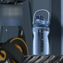 4000ml ウォーターボトル 2way 大容量 水筒 2リットル アウトドア 目盛り ストローボトル プラスチック 直飲み ワンタッチ式 給水ボトル 持ち運び...