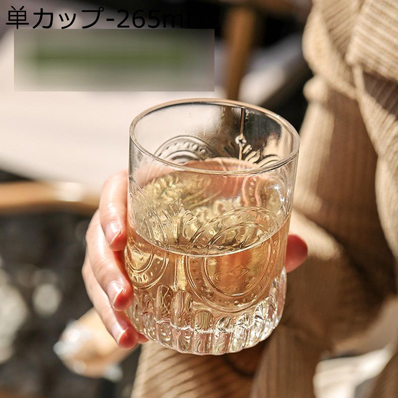 ティーポット カップセット 透明 エンボス加工 冷水筒 コルク栓 大容量 リーフティポット 保温保冷 冷蔵庫入れ モダン クリアガラス ティーパーティ 会社 自宅用 マルチ 紅茶 コーヒー ミルク お湯