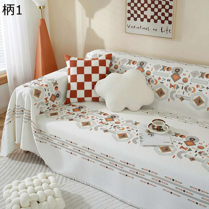 ソファーカバー マルチカバー 1人掛け 4人掛け ボヘミア風 おしゃれ プリント ソファカバー ソファー保..