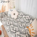 ソファーカバー マルチカバー 北欧 おしゃれ カウチ リバーシブル タッセル 菱形 プリント カウチカバー 汚れ防止 防塵 キズ防止 ソファー保護 長方形 多機...