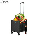 折りたたみ ショッピングカート お買い物キャリー 55L 4輪 360度回転の静音ベアリング ブレーキ 台車 蓋付き 収納ボックス 調整可能なドローバー 荷物運び 運搬 アウトドア 運動会 釣り 旅行