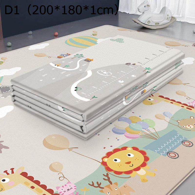ベビープレイマット ベビーマット 折りたたみ式ベビープレイマット 防音 プレイマット 防水 安全素材 滑り止めマット 防寒 赤ちゃん 折りたたみマット 衝撃吸収 ケガ防止 ベビージム 幼稚園
