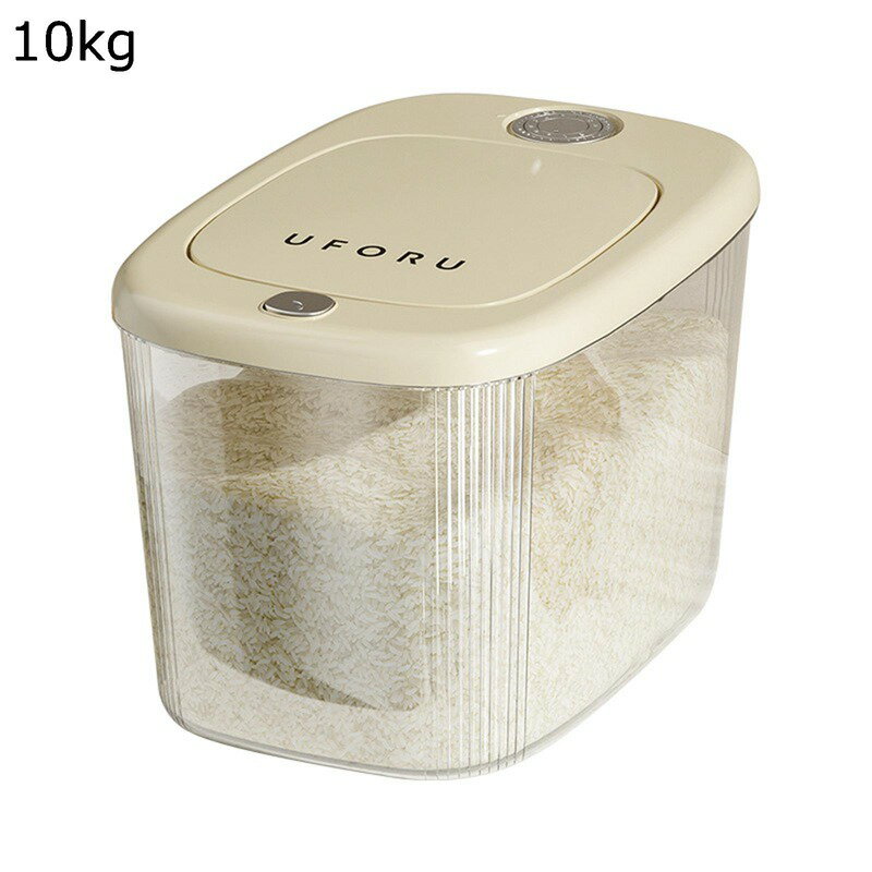 米びつ 10kg ライスストッカー ワンクリックオープン 5kg クリア 密閉保存容器 貯蔵タンク こめびつ 大容量 お米ケース 防湿 小麦粉バケツ 密閉米バケツ 鮮度を保ち キッチン用品 清潔便利 キッチン収納