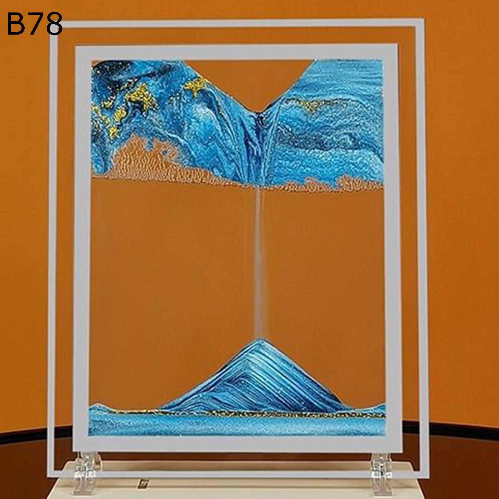 置物 サンドピクチャー サンドアート インテリアアート 癒し 砂のアート 砂景 砂の絵 3D風景 ガラスフ..