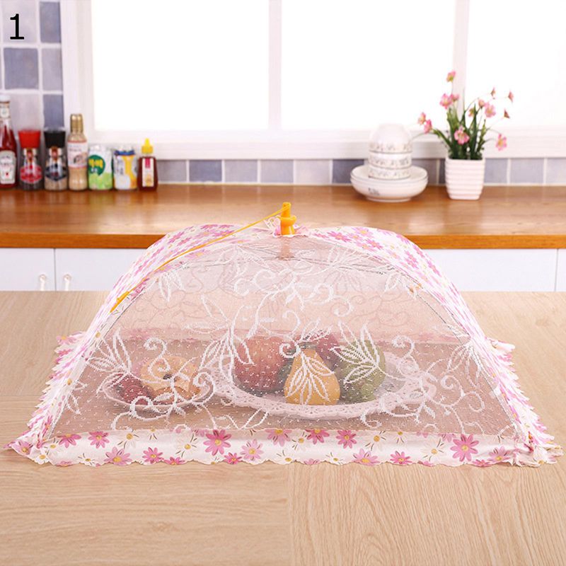 食卓カバー フードカバー 虫よけ 埃よけ 折り畳み 傘型 通気性 安定感 清潔易い 収納便利 耐久性 可愛い 省スペース キッチンパラソル メッシュ 洗える デザート ご飯 ピクニック おしゃれ