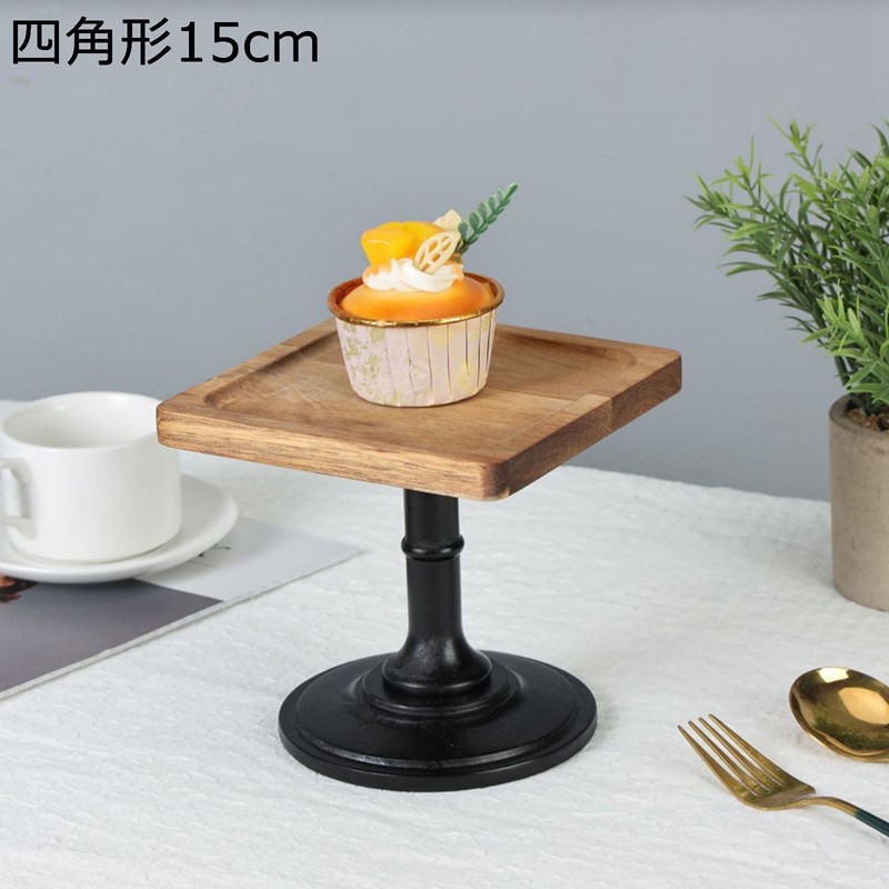 和風デザートラック 3層 2層 西洋風 四角型 ケーキスタンド 木製 カップケーキスタンド アフタヌーンティー 収納ホルダー お菓子 果物 パーティー用 お寿司 陳列台 サービングプラッター 欧風