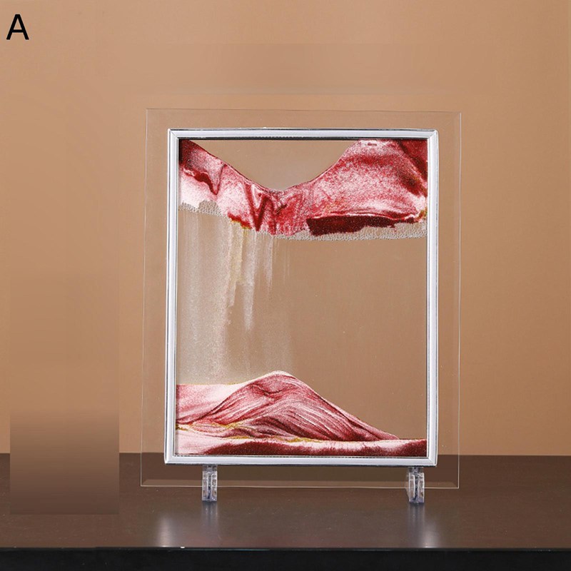 サンドピクチャー サンドアート 置物 砂のアート 砂景 雑貨 砂絵 カップル 砂絵時計 液体 落ちる砂 動..