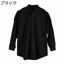 スプリングコート 長袖 開襟シャツ カジュアルシャツ 青年 耐摩耗 通気性 軽量 個性 ストリート 無地 ロング丈 カッコイイ トップス 通勤用 通学 普段着 ...