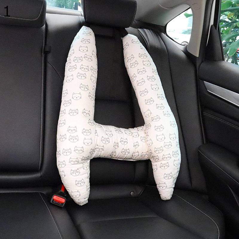 シートベルトカバー 可愛い クッション 子供シートベルトパット 多機能 抱き枕 ごろ寝枕 ドライブ首保..