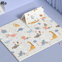 プレイマット 折りたたみマット 非毒性 ベビークロールマット 防水 キッズプレイマット 赤ちゃん 幼児用 折りたたみ 遊びマット 手 両面使用 無臭 振動吸収 ...