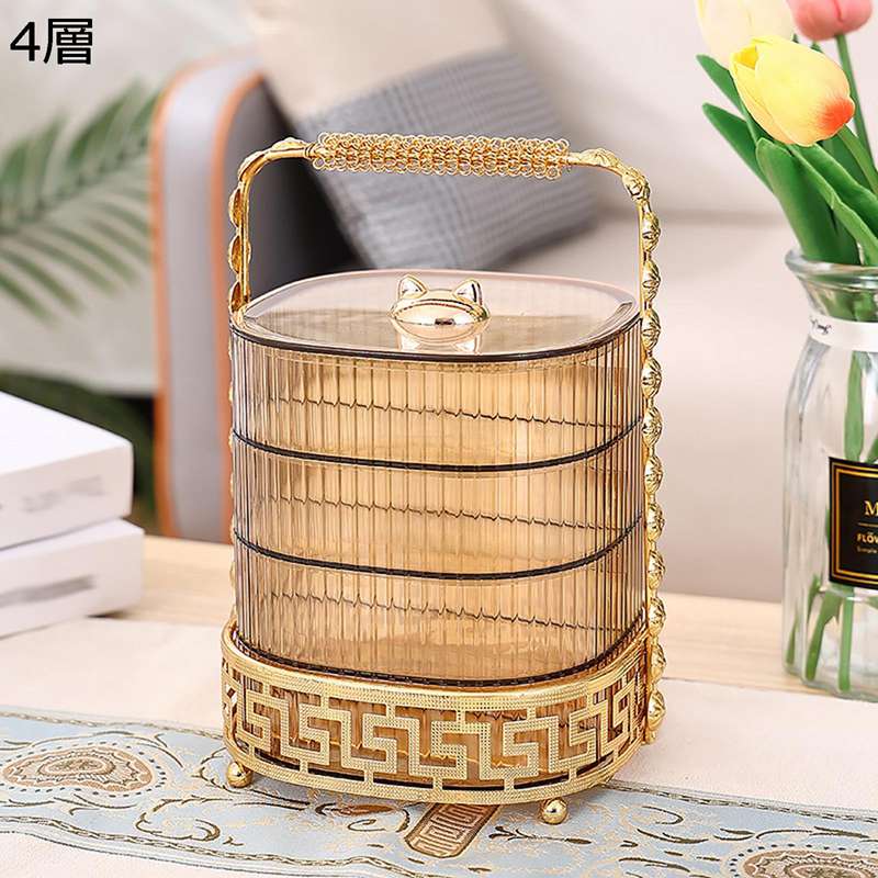 中華風 デザートスタンド ケーキ陳列台 2段 3段 4段 アクリル 金属製 ケーキデコレーションツール ケーキディスプレイスタンド フルーツ お菓子 果物 誕生日 結婚式 パーティー ホーム プラッターラック