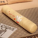 円柱型 全身枕 横向き寝 抱きまくら ロング クッション 通気性 冷感 ストレートネック枕 安眠 多機能肘置き 妊婦 在宅ワーク マシュマロ かわいい ボルスタ...