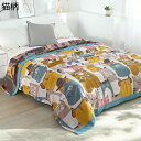猫柄 6重ガーゼ ブランケット 布団 夏寝具 お昼寝 タオルケット 可愛い 冷房対策 四季適用 夏 父の日 母の日 肌掛け サラサラ ボリューム ふんわり 洗え...