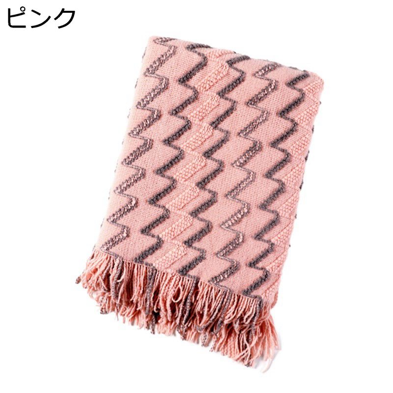 ブランケット タッセル付き 寝具 肌に優しい タオルケット 冷房対策 ふんわりボリューム さらさら 使い..