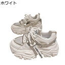 スポーツサンダル サンダル 厚底 レディース メッシュ レースアップ サマースニーカー 透かし彫り ダッドスニーカー ローカット かわいい 春夏秋 革 運動靴 ...