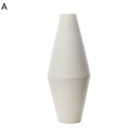 花瓶 置き物 ホワイト セラミック 花器 フラワーベース 陶器 一輪挿し 花器 モダン 花びん 装飾品 インテリア セラミック 手作り ドライフラワー 生け花 ...