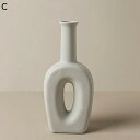 花器 フラワーベース 花瓶 セラミック 陶器 一輪挿し 北欧 かびん フラワーベース 飾り瓶 装飾品 インテリア 手作り 花器 造花 ドライフラワー 生け花 インテリア レストラン 玄関 民宿 リビング プレゼント