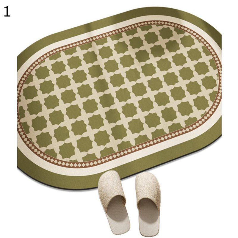 バスマット 珪藻土 厚さ4mm 拭ける 足ふきマット 水切りマット キッチンマット 傘立てマット 浴室マッ..