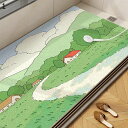 お風呂マット ひまわり カーペット 足ふきマット 玄関マット 足洗いマット pvc アニメ 厚さ8mm 泥除け 吸水 軽量 ずれない 滑り止め加工 手洗い 可愛い 赤ちゃん 脱衣所 店舗用 バス シャワー