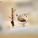 玄関収納 鍵置き 卓上置物 鍵スタンド 腕時計 多機能 キーストレージ キーホルダー かわいい 陶器 小物収納 収納ケース 口紅スタンド インテリア おしゃれ 雑貨 友達 玄関 リビングルーム 誕生日