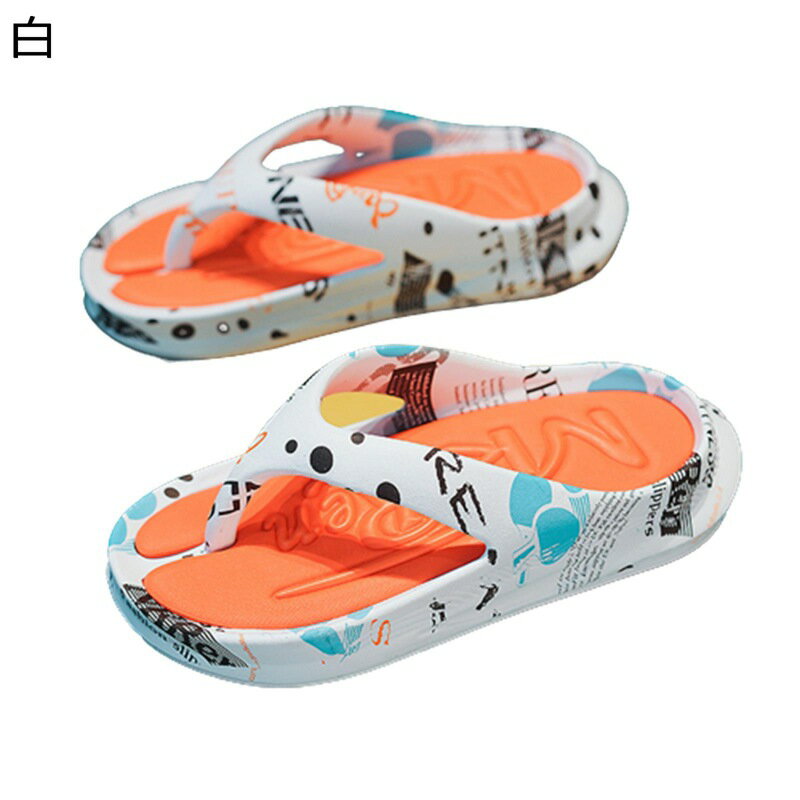 スリッパ 28.0cm トングサンダル 厚底5cm バススリッパ メンズ 厚底 排水 大きいサイズ 3色 EVA防臭素..