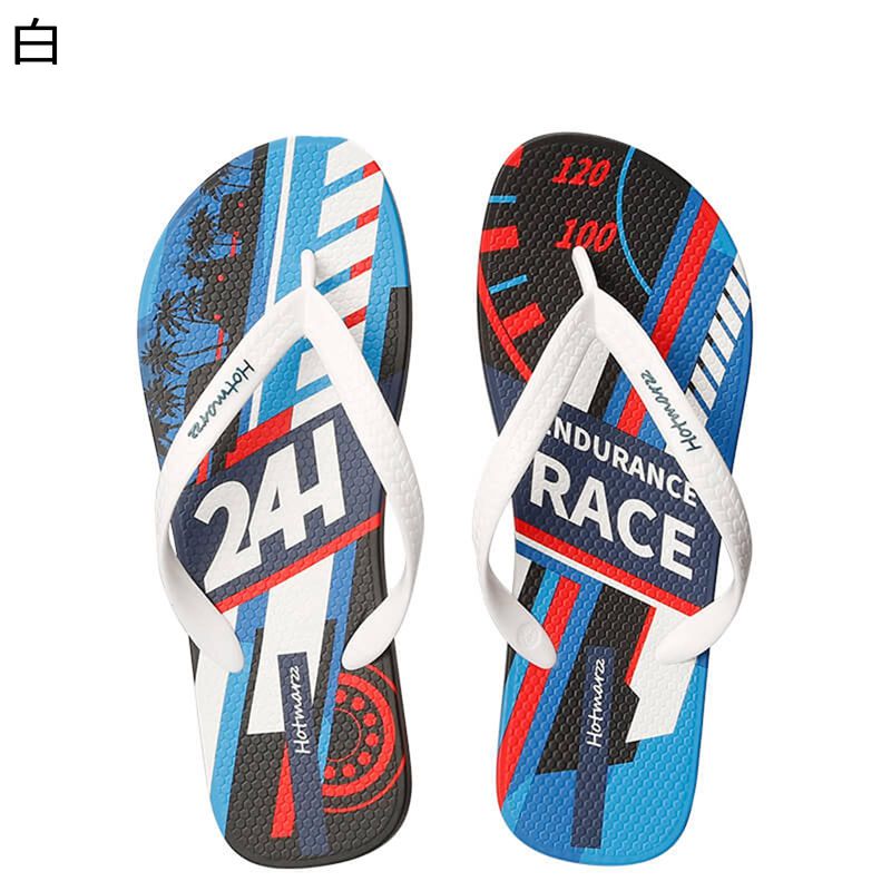 水切れスリッパ ビーチサンダル 24.5-28.0cm シャワーシューズ メンズ トングサンダル 夏靴 滑り止め 痛くない 通気 快適 おしゃれ 個性的 紳士用 来客用 温泉 オフィス キッチン ベランダ用