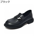 ローファー レディース パンプス 歩きやすい 本革 柔らか 2cm太ヒール スリッポン 軽量 疲れない 滑り止め 美脚 細身 カジュアルシューズ 2way クラブ デート 春秋