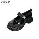 厚底パンプス ラインストーン 可愛い レディース ストライプパンプス 秋 ベルクロ ラウンドトゥ プラットフォーム 疲れにくい コンフォート 歩きやすい クッション性 カジュアル 身長up