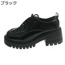 おじ靴 レディース オックスフォードシューズ ハイヒール レースアップ 厚底パンプス チャンキーヒール 身長アップ カジュアル 痛くない クッション性 シンプル 太ヒール 滑り止め 軽い 耐磨耗性
