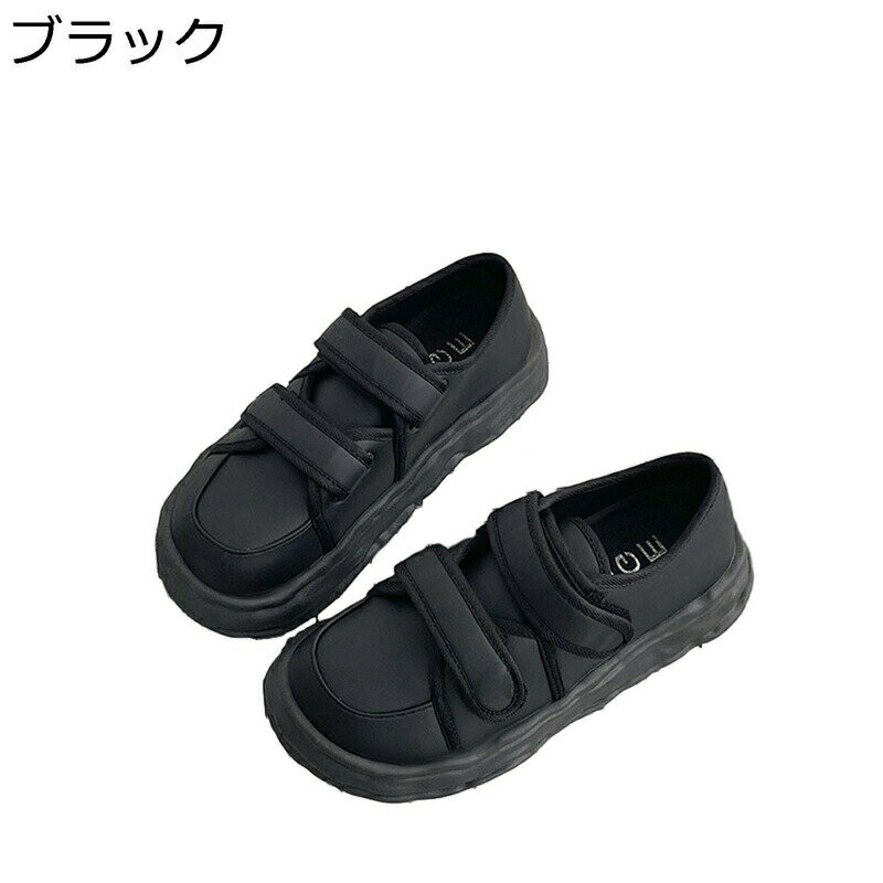 パンプス ベルクロ スニーカー レディース ローファー プラットフォーム 厚底パンプス ラウンドトゥ カ..