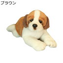 ぬいぐるみ 犬 シャギー 本物そっくり リアル 擬似ペット 伏せる姿 もこもこ かわいい 添い寝枕 抱き枕 おもちゃ 添い寝 玩具 多機能 足枕 快適 安眠 萌え萌え 癒し系 ふんわり ペットの友達(3)