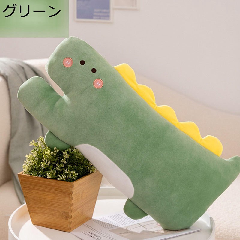 ジラフ 恐竜 ぬいぐるみ 多機能 おもちゃ 抱き枕 置物 もちもち ふわふわ かわいい 柔らかい 動物 ベッド ソファー 赤ちゃん 女の子 添い寝 ギフト 飾り 小さめ ルーミーズパーティー 背当て