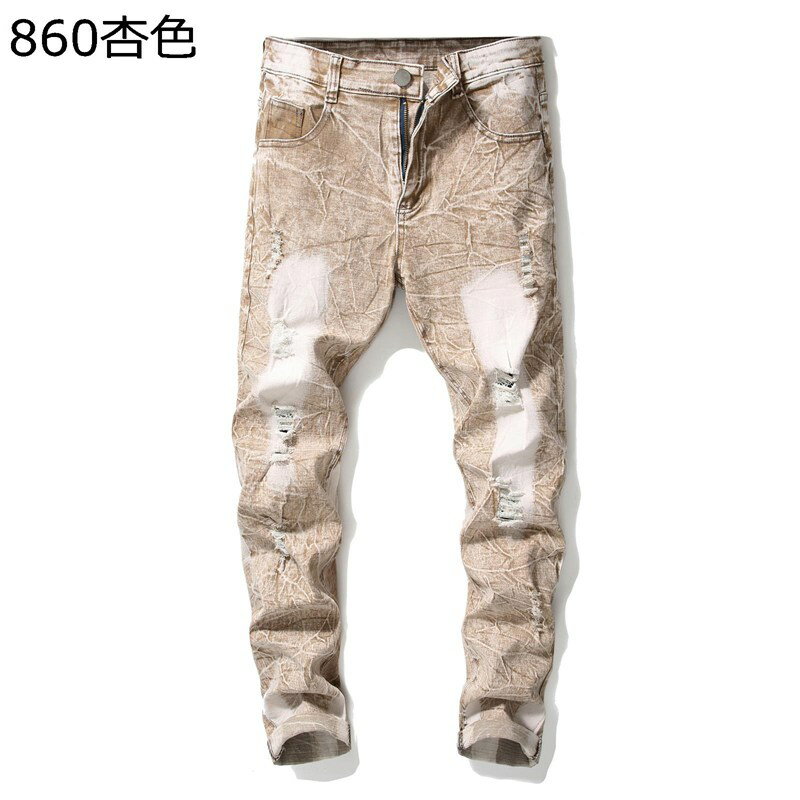 　　　 ◆◇◆人気の秘密◆◇◆ 【生地】年間通して履ける程よい生地感が良いデニムパンツ、肌触りが柔らかく着心地も抜群の高品質コットン生地を使用して快適な穿き心地が楽しめます。 【ウォッシュ加工】ミッドライズ、ウォッシュ加工、ストレッチ、ダメージ加工、スリム、ボタン留めのジッパー式、サイドポケット。 【ストレッチ】ポリウレタンを配合し、収縮性に優れたデニムになっているんです！なので細身のシルエットながらもラクにオシャレを楽しむことが出来ます。穿くだけでコーディネートをスタイリッシュに魅せてくれます。ジーンズを諦めかけてた方は是非一度穿いてみてください！ 【スリム】でコーデしやすい脇ラインのダメージデニム ジーンズ。ライトな生地感でストレスフリーで快適な履き心地を実現パンツ。ベーシックなストレートタイプは、年齢、ジャンルを問わずに穿きこなしていただける一本です。 【コーデ】程よいワタリ幅で作業性、耐久性でも持って来いのカーゴパンツです。作業着はもちろん、バイク、サバゲー、登山、ワークアウトなどのアウトドアスポーツにも最適です。普段のリラックスパンツスタイルを快適に楽しみたい方におすすめです。 　　　◆◇◆注意事項◆◇◆ご覧のモニターの環境、撮影環境により実物と色味が異なって見える場合がございます。湿った状態で他のものと擦り合わせると色が移る恐れがあります。濃色品の洗濯時は、白色、淡色と分けて洗ってください。説明 ＿＿＿＿＿＿＿＿★★★★★＿＿＿＿＿＿＿＿ 【商品詳細】 素材: コートン、ポリエステル 【商品紹介】 ◆上品さとナチュラルさを演出するデニムパンツが登場！ コーディネートに欠かせない男スタイル。毎日でも履きたくなるカジュアルライクなアイテム。 ◆肌触りが優しく通気性もよく、汗をかいても蒸れ感がなく着心地とてもいいです。360°美しいシルエットがこの魅力ズボンの登場です。 細かいところも見逃せないファッショナブルな工夫！シンプルなシルエット・流暢なラインがカジュアルな雰囲気を演出します。 ◆シンプルなストライプデザインは、着こなしの幅アップに大きく貢献！ ウエスト部分は、ボタン＆ジップデザインなのでリラックス感も満載です！ 両側にポケット付き、実用でファション感のあるロングパンツ。 ◆彼氏、お父さん、お友達への贈り物としてきっと喜ばれるでしょう。 誕生日、クリスマス、記念日にあなたの家族、友人や恋人のための素晴らしい贈り物にもなります。 柔らかな肌触りで履き心地が良く、絶対に違和感がありません。 ◆【コーデ】普段着にはもちろん、カジュアル、ビジネス、モードにもおすすめです。 部屋着でも外出先でも軽い素材なのでさらっと着こなせ学生 ( 中学生 高校生 大学生 ) から大人の社会人まで幅広く着用出来ます。 Tシャツ、ロングTシャツ、ガーディガン、ジャケット、など合わせることでカジュアルにもビジネスにもいろいろなシーンで活躍すること間違いなしです 【ご注意】 ★洗濯:変形や破損を防ぐため、本制品は手洗いが望ましい。 ★【ご注意】商品写真はできる限り実物の色やサイズに近づけるよう加工しておりますが、写真を撮る時の燈光とお使いのPCモニターにより多少異なる場合がございます。 ご来店ありがとうございます 本店の営業時間：平日＆土曜日10：00〜19：00　 【24時間注文受付】 当商品に関する問題はどうぞ弊店のメアドまでにお気軽にお問い合わせください。 ☆本店は他の服/シューズなど種類の豊富のぬいぐるみがあります！ 検索キーワード： メンズ デニムパンツ ジーンズ スキニー ダメージ 美脚 ジーパン ストレッチ デニム 細身 スーパーストレッチ カジュアル デニムパンツ ダメージ加工 アメカジ メンズファッション ルーズ イージー 2本ライン カットデニム トラックパンツ スポーティー ルームウェア スウェットパンツ ストリート バルーンパンツ トレンド hiphop系 ジョガーパンツ メンズ カーゴパンツ テーパードパンツ ズボン ストレッチ スウェット サルエルパンツ ワーク ゆったり ロングパンツ 大きなサイズ 男 ヒップホップ