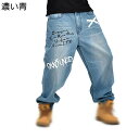 デニムパンツ ジーパン メンズ ビッグシルエット ワイドパンツ ウォッシュ加工 紳士用 袴パンツ ヒップホップ 刺繍 ボトムス 大人 おしゃれ ヒップホップ ベーシック へやぎ 厚い 春秋 復刻 アメカジ