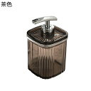 手動ディスペンサー 泡タイプ/液タイプ ローションボトル ハンドソープ 詰め替え容器 広口 残量が一目瞭然 ポンプ式 440ml容量 コンディショナー 台所 キッチン 洗面所 石鹸液 食器洗剤 ボディソープ