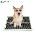 犬用トイレトレー 2層デザイン ステンレス鋼 引き出し式 大型犬用 中小型犬用 誤飲防止 足を乾燥させ おしっこ飛散防止 ペットトイレトレー しつけ お手入れが簡単 床を保護 トレーニング(4)