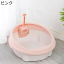 猫用トイレ 囲い 半密閉型 大型猫 清潔トイレ 猫砂トレイ ステンレスカバー 防止壁プレート ペットトレイ しつけ 簡単に掃除 トレーニングパッドホルダー ウサ...