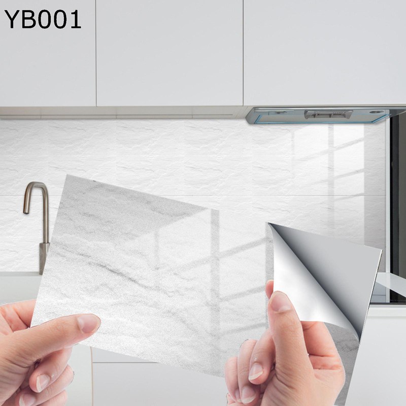 大理石調シール タイルシール はがせる 壁紙シート 壁 キッチン 洗面所 簡単DIY 防水 貼付簡単 模様替..