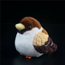 ぬいぐるみ 麻雀 鳥の団子 縫いぐるみ クロツラヘラサギ おもちゃ ミニサイズ 丸い かわいい 萌え ふわふわ キュート 柔らかい 癒される お祝い プレゼント インテリア お誕生日 記念品 子供(3)