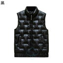 ダウンベスト 立ち襟 アヒル羽毛 メンズ ジップアップ 重ね着 冬服 暖かい パファーベスト アウターベスト 上着 コンフォート 袖なし 厚手 保温 日常 アウ...