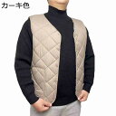 インナーベスト アーガイル柄 メンズ Vネック 襟なし ベスト 大きいサイズ フェイクファー 無袖 中綿入 保温性 雪対策 厚い やわらか 防水性 コート 会社...
