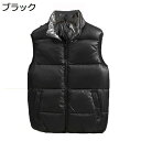 秋冬 中綿ベスト リバーシブル 両面着 保温ベスト ノースリーブ ジャケット 中綿入れ ダウンコットン 立ち襟 防風 あったかい 厚手 チョッキ 大きいサイズ カジュアル 軽い アウトドア 通勤 通学 登山