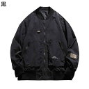 メンズ スタジャン スタジアムジャンパー べスボールジャケット シンプル 無地 ジャンパー 防風 防寒 野球服 ブルゾン アメカジジャケット アウター ルーズ ...