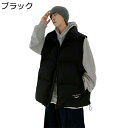 ベスト 中綿 シンプル スタンドカラー ポケット メンズ チョッキ 防寒ベスト 綿入れ ノースリーブ 秋冬 パファーベスト 無袖ジャケット ダウンコットン コーデやすい 防風 普段着 保温 室内