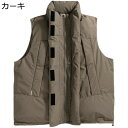 ベスト 中綿 ハイネック ジッパーポケット ベルクロ パファーベスト チョッキ 秋服 冬用 綿入れ ノースリーブ メンズ ダウンコットン 袖なしジャケット 暖かい 登山着 お出掛け ベーシック