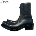 ショートブーツ バイクブーツ メンズ チェルシー 本革 サイドジップ スクエアトゥ 秋冬春 ハイカット 厚底 おしゃれ 短靴 防寒対策 防滑 軽量 幅広 仕事 オフィス 通勤 通学 ラウンドトゥ 大きいサイズ