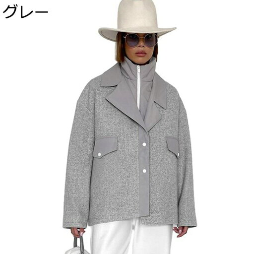 ショートコート ビジネスコート アウター ジャケット ハイネック 冬物 秋着 トップス スタイリッシュ 上着 柔らかい肌触り コート カジュアル ストリート系 ゆったり 通勤 記念日 お出掛け ショートコート ビジネスコート アウター ジャケット ハイネック 冬物 秋着 トップス スタイリッシュ 上着 柔らかい肌触り コート カジュアル ストリート系 ゆったり 通勤 記念日 お出掛け