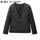 ダウンジャケット ノーカラー レディース ショート ロング丈 キルティング Vネック インナージャケット ライトダウン アヒル羽毛 アウター 長袖 保暖保温 快適 オシャレ 秋 冬