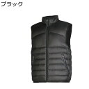 メンズ ベスト ダウンベスト ダウン入れ90% アウターベスト 大きいサイズ ダウンジャケット ビジネス チョッキ スタンドカラー 冬物 暖かい 防寒保温 無地...
